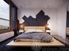 卧室床头背景墙风水设计精选