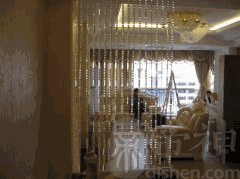 珠帘隔断风水