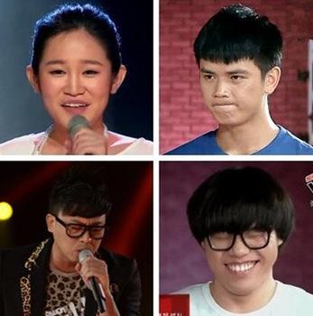 好声音四强的面相解析