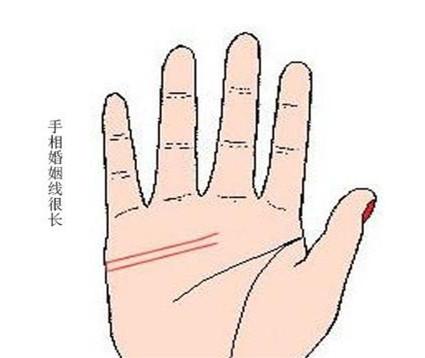 最有福气的手相，广结良缘，大富大贵