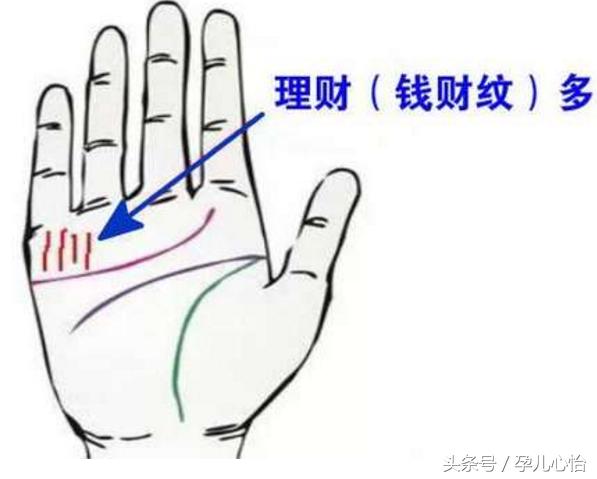 天生能成为巨富的手相