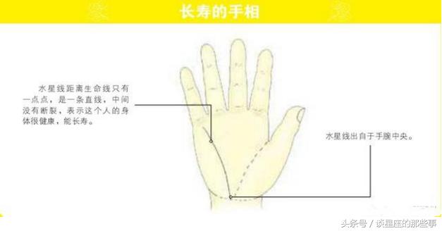 长寿之人的手相，此生必能大富大贵