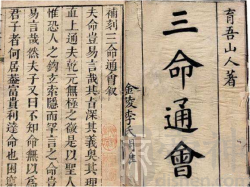 《三命通会》目录